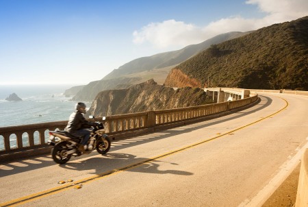 balade moto bord de l'eau