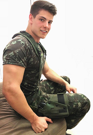 militaire masculin sexy uniforme